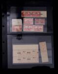 1880-2005 lot de timbres intéressants comme 10 carnets