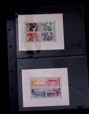 1880-2005 lot de timbres intéressants comme 10 carnets