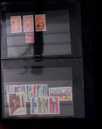 1880-2005 lot de timbres intéressants comme 10 carnets