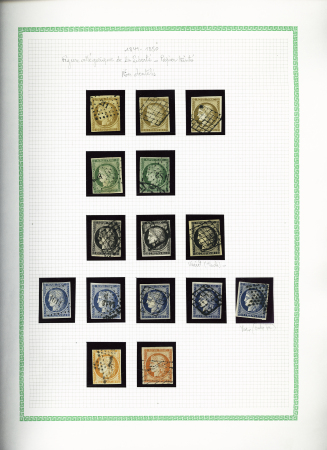 1849-2005 Collection de timbres oblitérés avec beaucoup