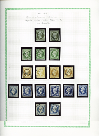 1849-2005 Collection de timbres oblitérés avec beaucoup