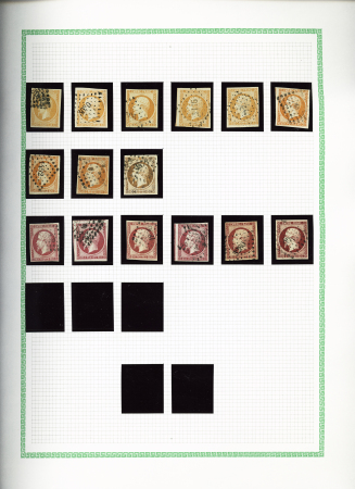 1849-2005 Collection de timbres oblitérés avec beaucoup