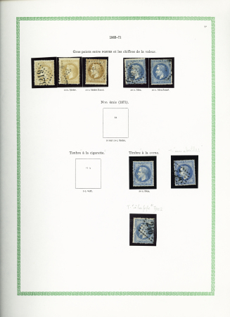1849-2005 Collection de timbres oblitérés avec beaucoup