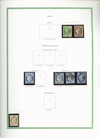 1849-2005 Collection de timbres oblitérés avec beaucoup