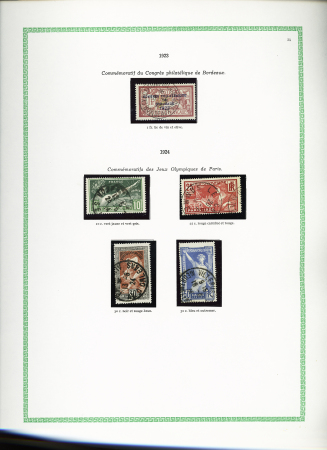1849-2005 Collection de timbres oblitérés avec beaucoup