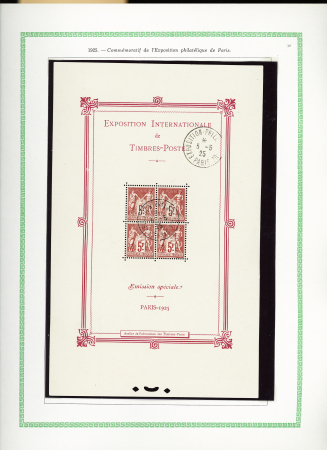 1849-2005 Collection de timbres oblitérés avec beaucoup