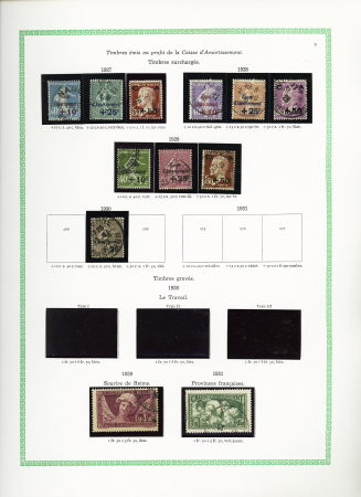 1849-2005 Collection de timbres oblitérés avec beaucoup