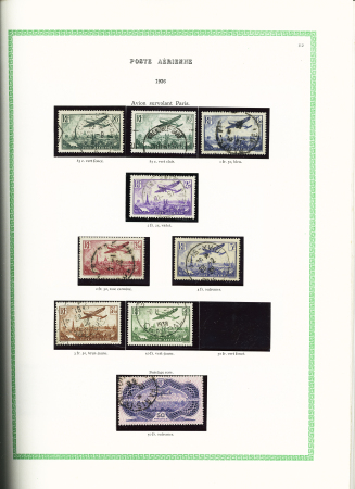 1849-2005 Collection de timbres oblitérés avec beaucoup
