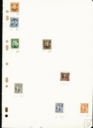 1880-1975, Mint & used assemble on pages, noted better