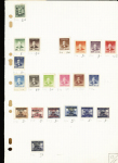 1880-1975, Mint & used assemble on pages, noted better