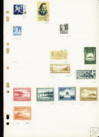 1880-1975, Mint & used assemble on pages, noted better