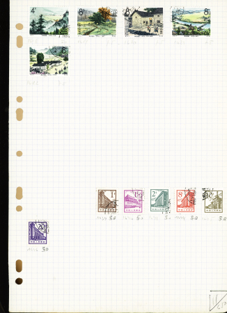 1880-1975, Mint & used assemble on pages, noted better