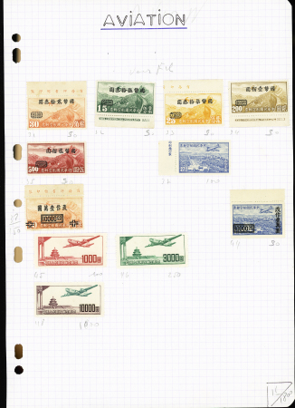 1880-1975, Mint & used assemble on pages, noted better