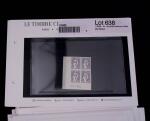 1900-1962, Sélection de timbres neufs, sur cartes