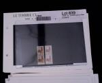 1900-1962, Sélection de timbres neufs, sur cartes