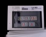 1900-1962, Sélection de timbres neufs, sur cartes