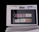 1900-1962, Sélection de timbres neufs, sur cartes