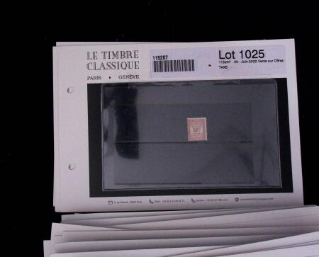 1900-1962, Sélection de timbres neufs, sur cartes