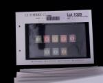 1900-1962, Sélection de timbres neufs, sur cartes