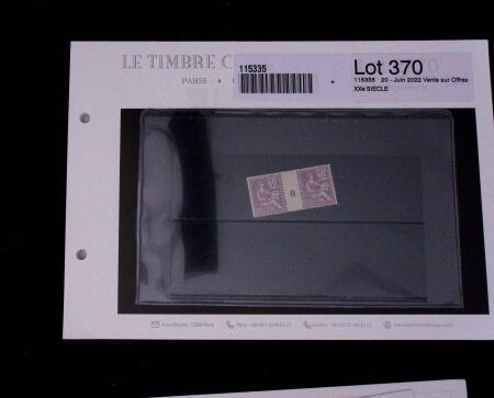 1900-1962, Sélection de timbres neufs, sur cartes