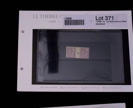1900-1962, Sélection de timbres neufs, sur cartes