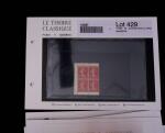1900-1962, Sélection de timbres neufs, sur cartes