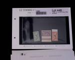 1900-1962, Sélection de timbres neufs, sur cartes