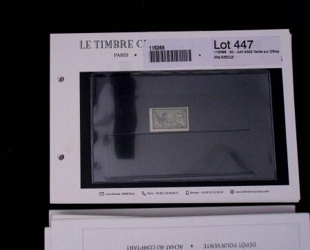 1900-1962, Sélection de timbres neufs, sur cartes