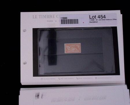 1900-1962, Sélection de timbres neufs, sur cartes