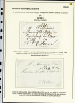 DEPARTEMENT CONQUIS 1797-1814, Collection de 20 lettres