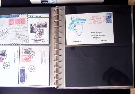 AEROPHILATELIE +490 premiers vols et plis d'aviation