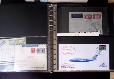 AEROPHILATELIE +490 premiers vols et plis d'aviation