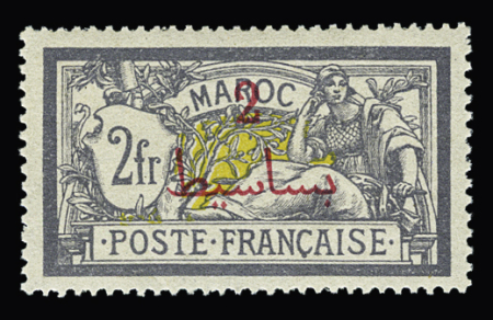 Sélection de timbres du MAROC français dont n°29a,
