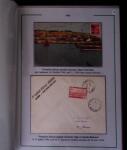 1919-1956, Collection sur pages de 113 plis en 3 classeurs,