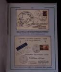 1919-1956, Collection sur pages de 113 plis en 3 classeurs,