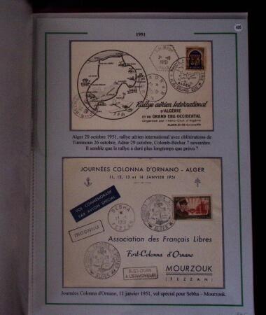 1919-1956, Collection sur pages de 113 plis en 3 classeurs,