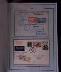 1919-1956, Collection sur pages de 113 plis en 3 classeurs,