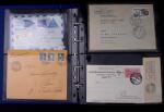 1910-75 Lot of over 85 airmail covers in one album,