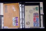 1910-75 Lot of over 85 airmail covers in one album,