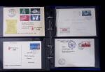 1910-75 Lot of over 85 airmail covers in one album,