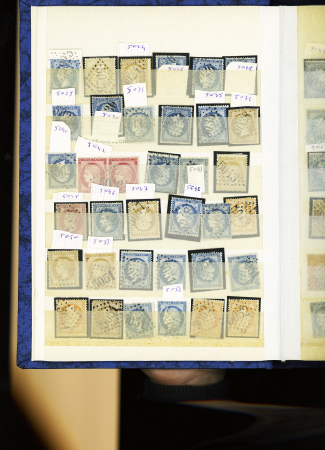 1862-68, Lot comprenant un classeur ainsi qu'un page