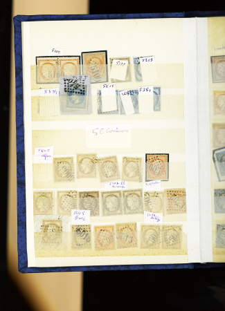 1862-68, Lot comprenant un classeur ainsi qu'un page