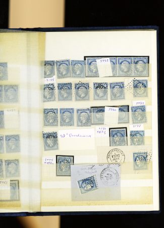 1862-68, Lot comprenant un classeur ainsi qu'un page