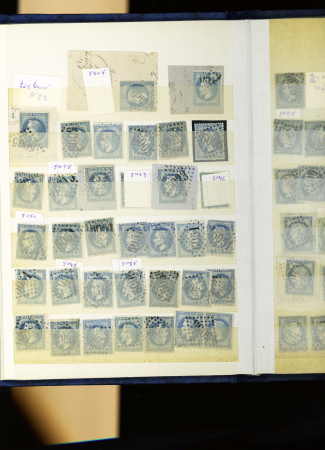 1862-68, Lot comprenant un classeur ainsi qu'un page