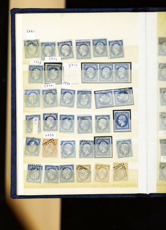 1862-68, Lot comprenant un classeur ainsi qu'un page