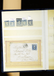 1862-68, Lot comprenant un classeur ainsi qu'un page