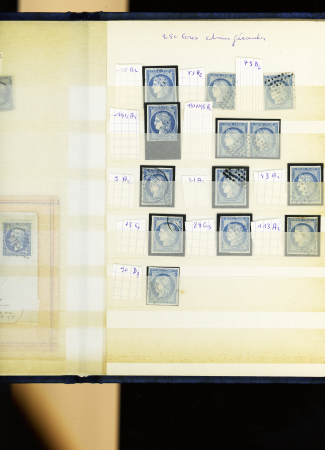 1862-68, Lot comprenant un classeur ainsi qu'un page