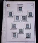 1853-62, Un classeur avec variétés sur le numéro