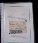 1853-62, Un classeur avec variétés sur le numéro