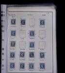 1853-62, Un classeur avec variétés sur le numéro